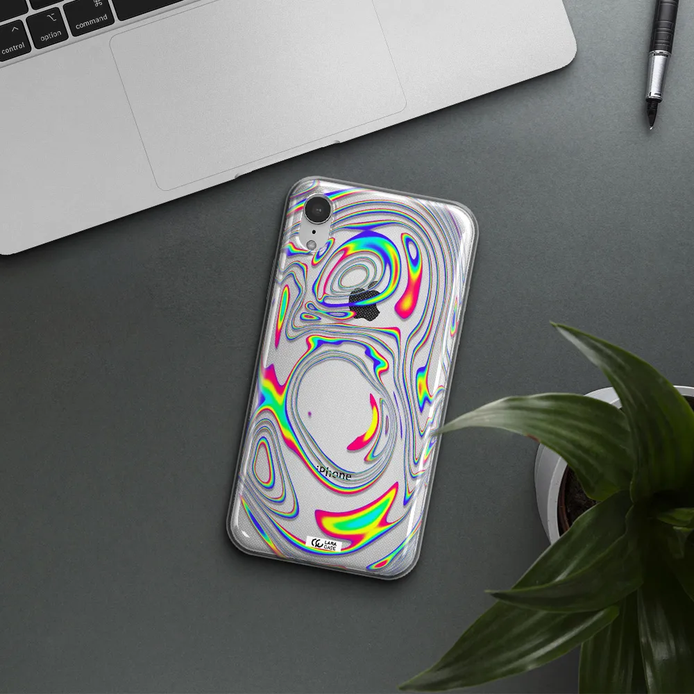 High Vibes Apple iPhone XR Clear TPU Case