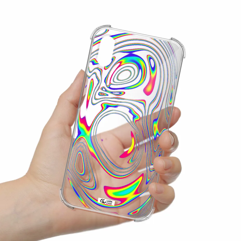 High Vibes Apple iPhone XS Clear PC Case