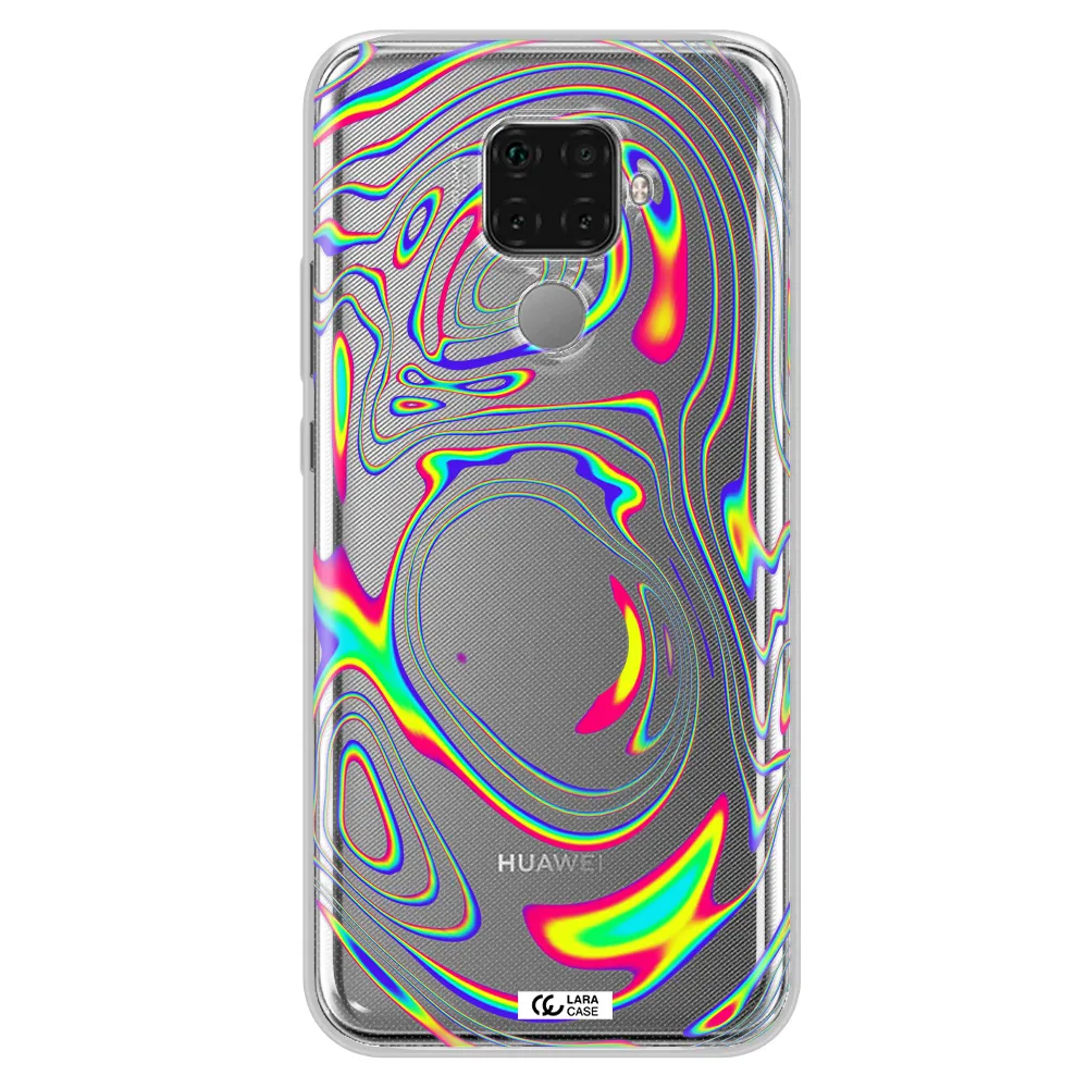 High Vibes Huawei Mate 30 Lite Clear TPU Case