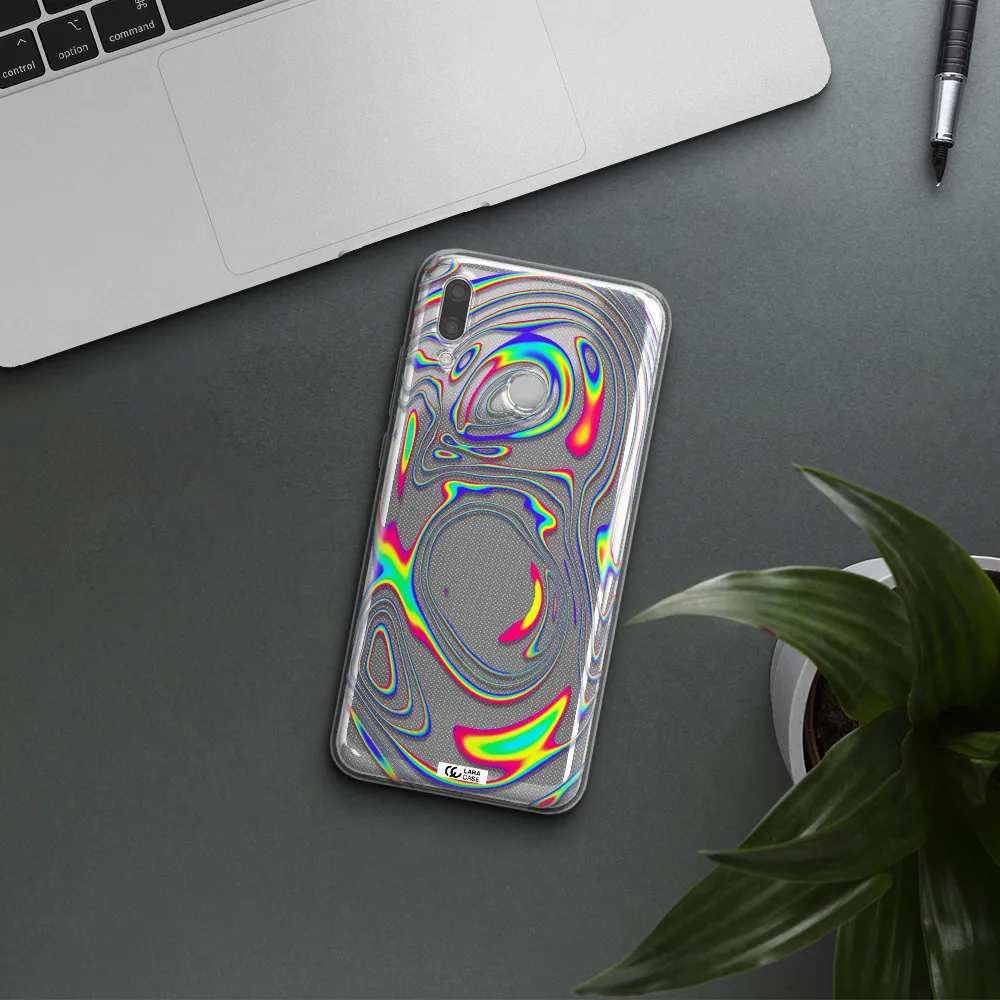 High Vibes Huawei P Smart 2019 Clear TPU Case