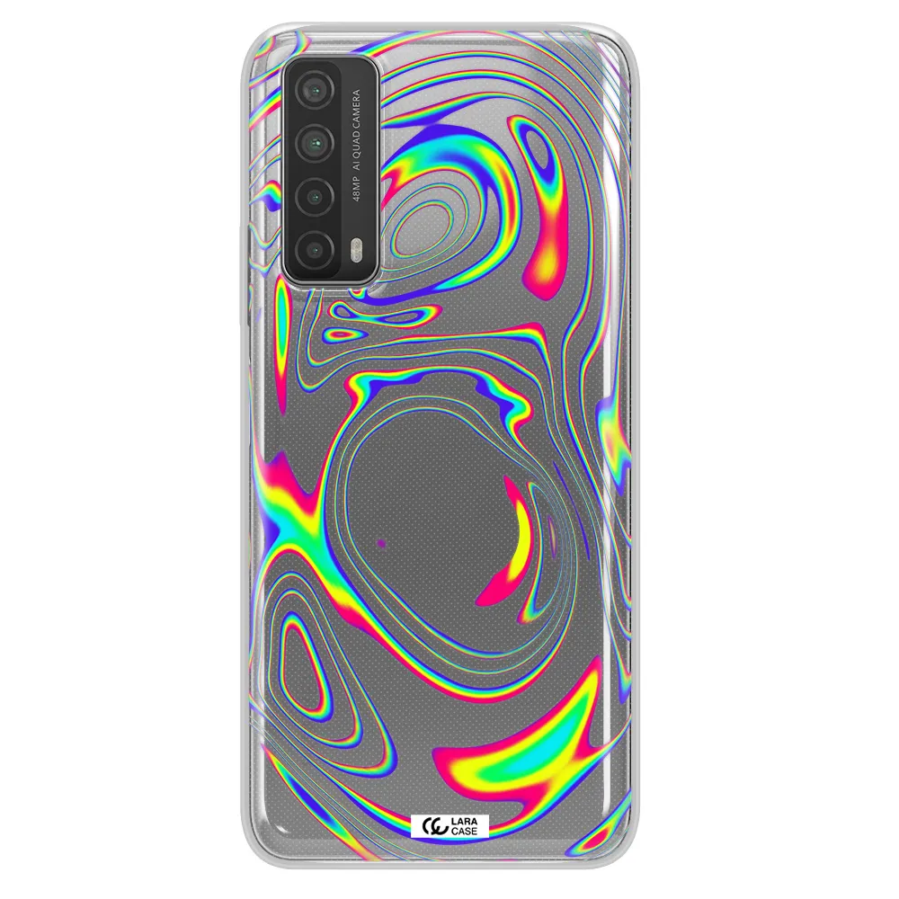 High Vibes Huawei P Smart 2021 Clear TPU Case
