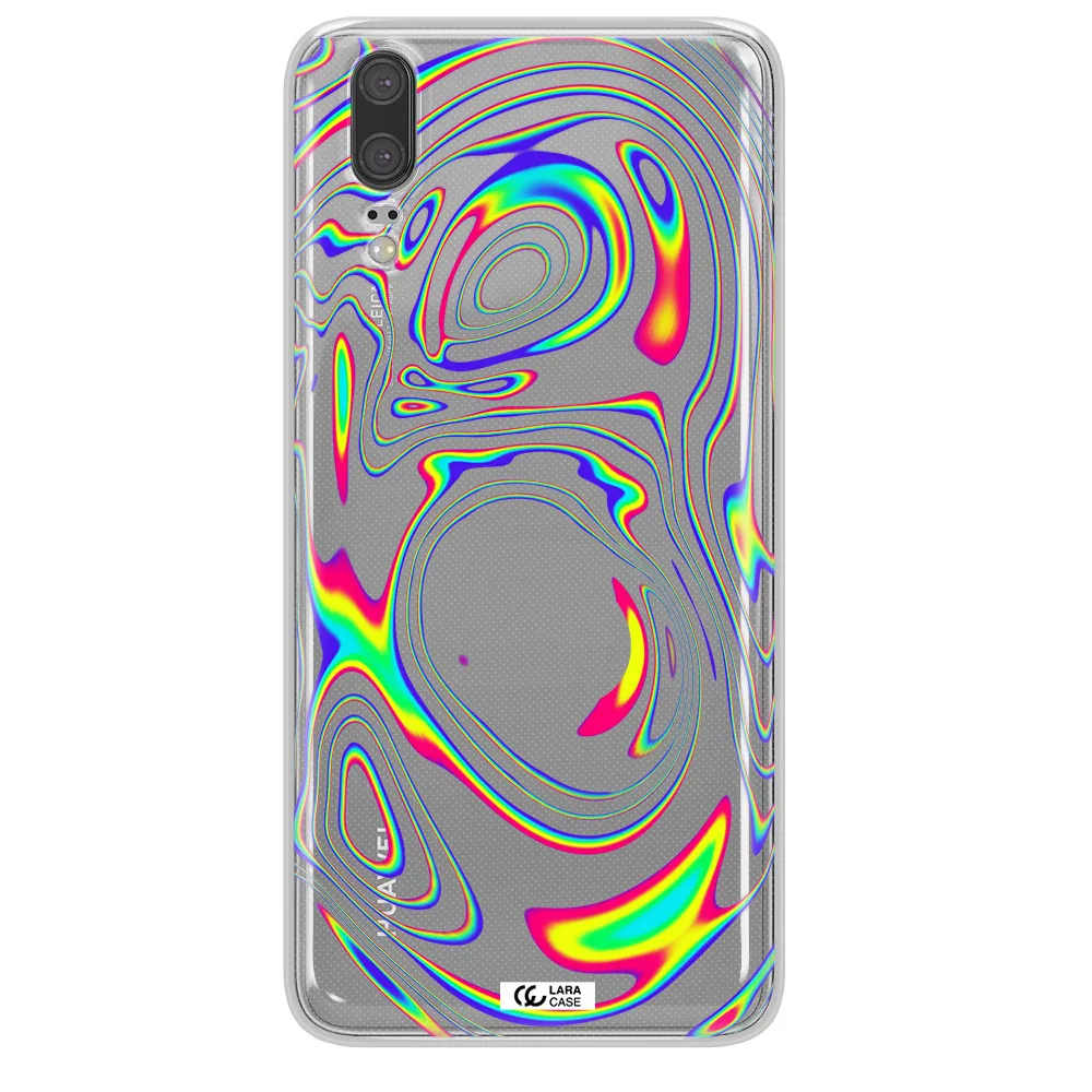 High Vibes Huawei P20 Clear TPU Case