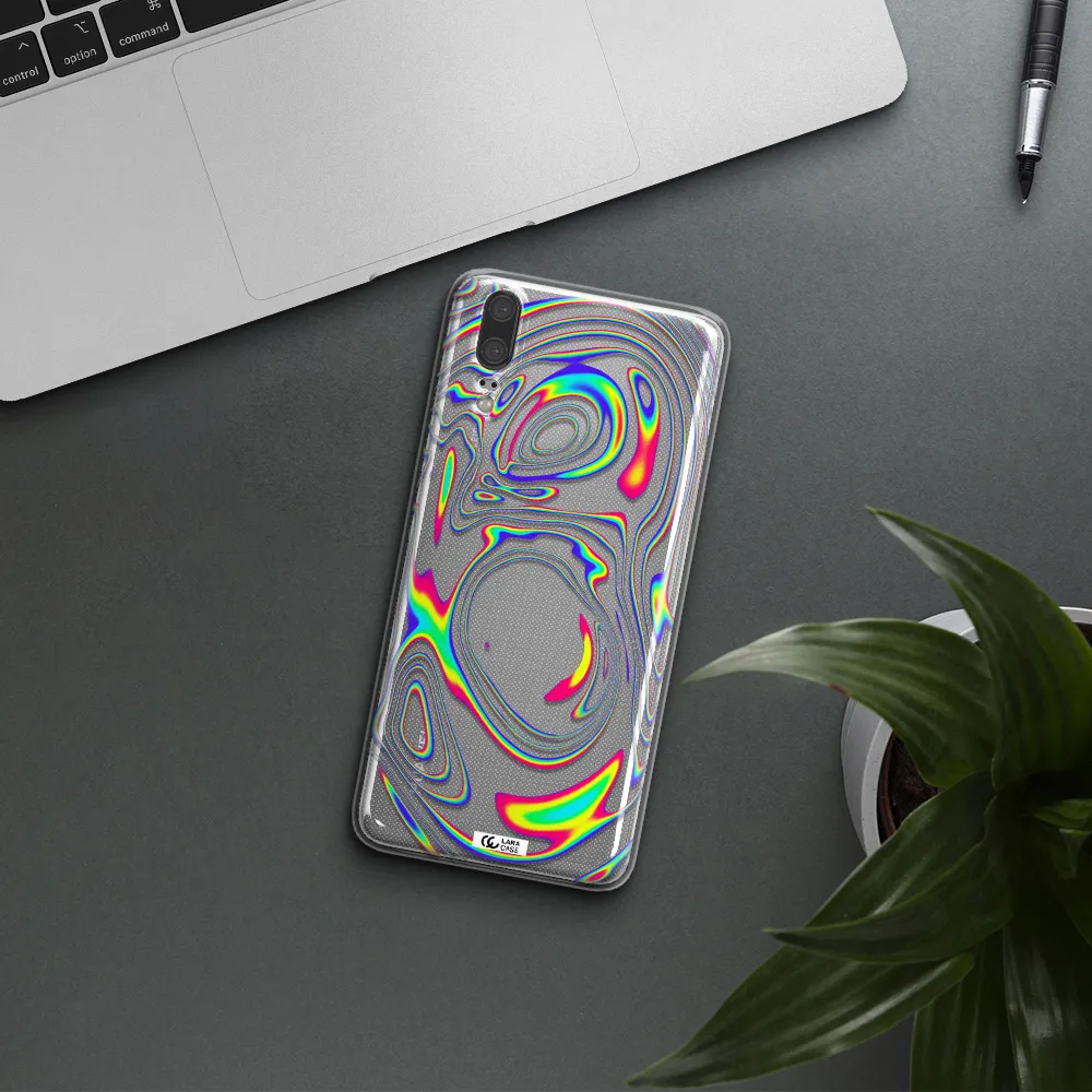High Vibes Huawei P20 Clear TPU Case