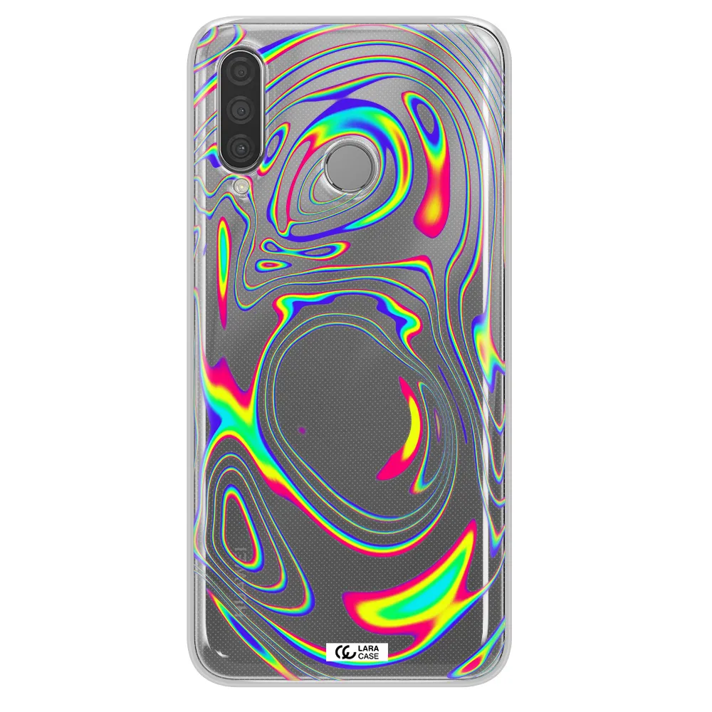 High Vibes Huawei P30 Lite Clear TPU Case