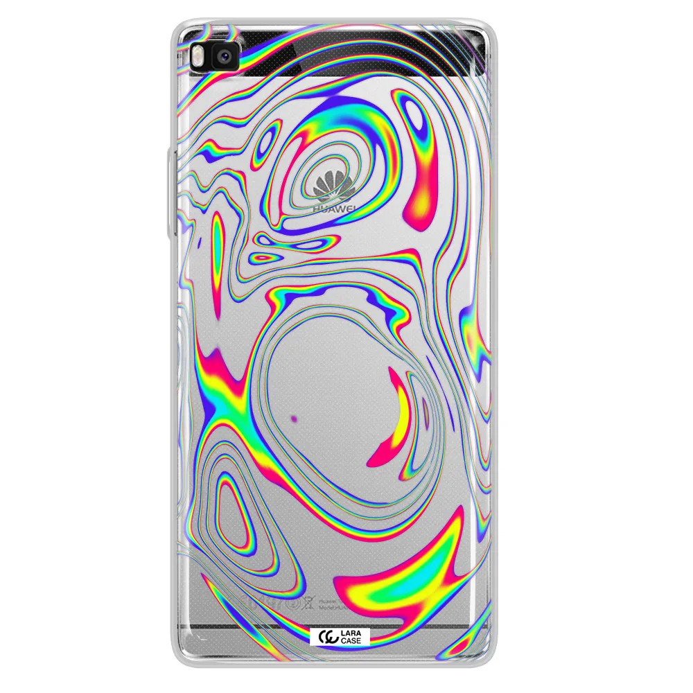 High Vibes Huawei P8 Clear TPU Case