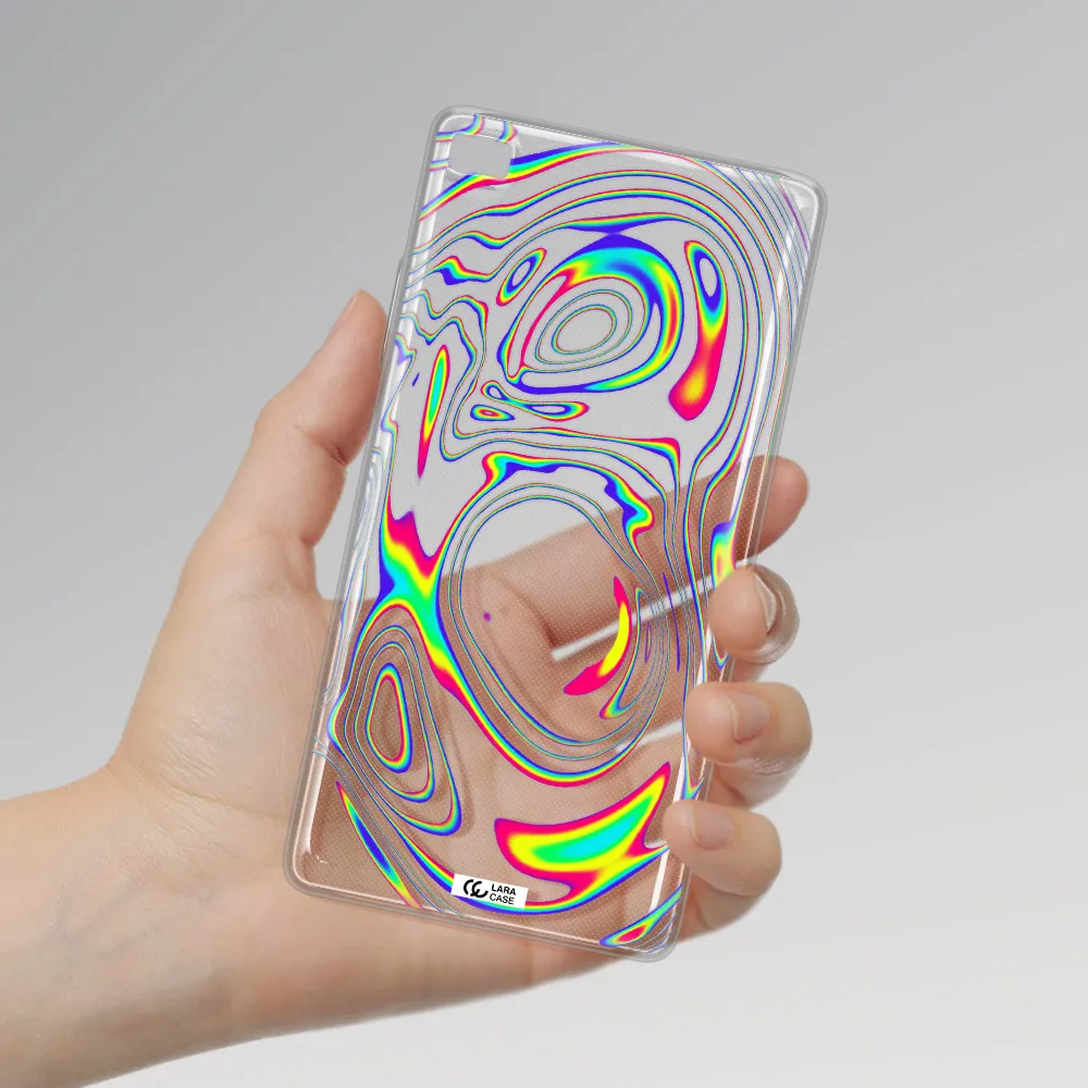 High Vibes Huawei P8 Clear TPU Case