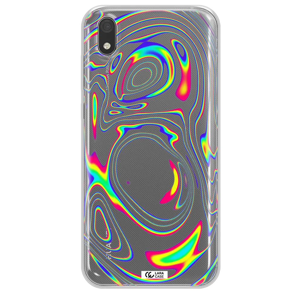 High Vibes Huawei Y5 2019 Clear TPU Case
