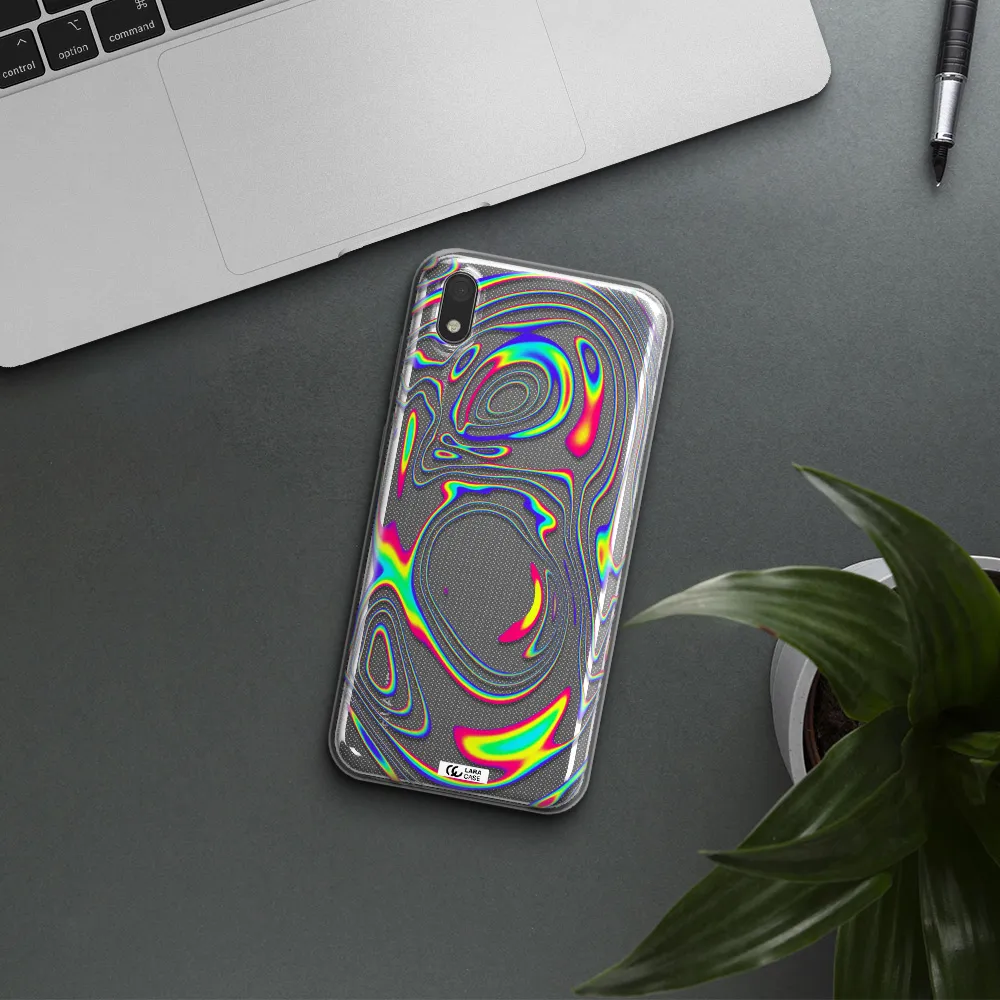 High Vibes Huawei Y5 2019 Clear TPU Case
