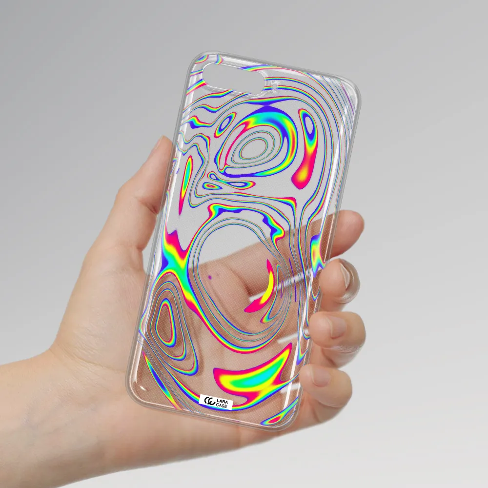 High Vibes Huawei Y6 2018 Clear TPU Case