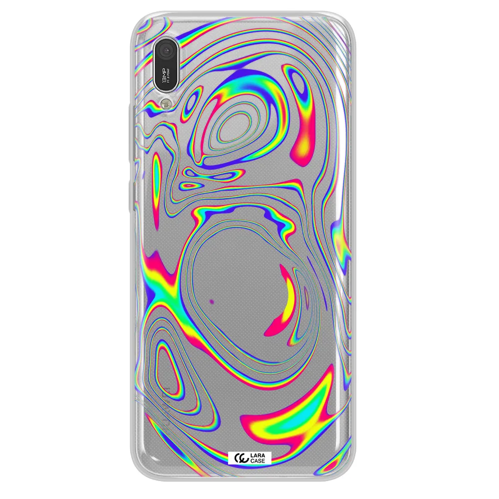 High Vibes Huawei Y6 Pro 2019 Clear TPU Case