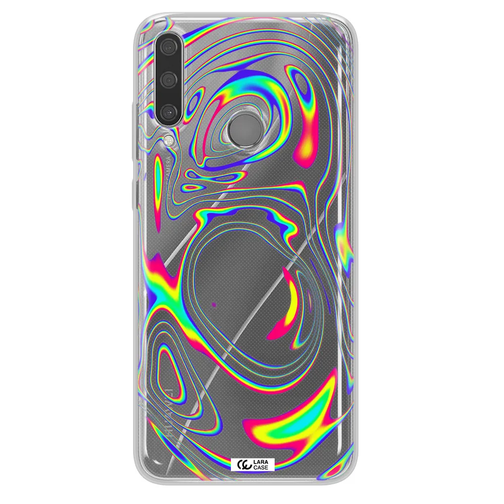 High Vibes Huawei Y6P Clear TPU Case