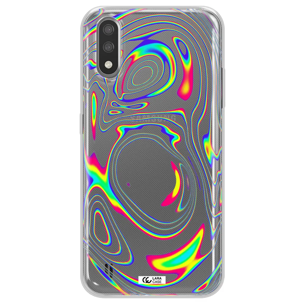 High Vibes Samsung A01 Clear TPU Case