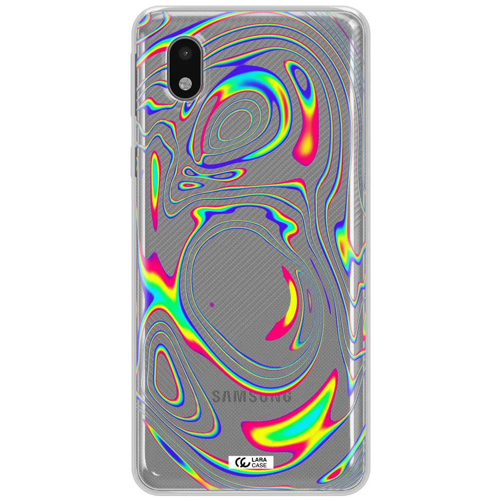 High Vibes Samsung A01 Core Clear Tpu Case