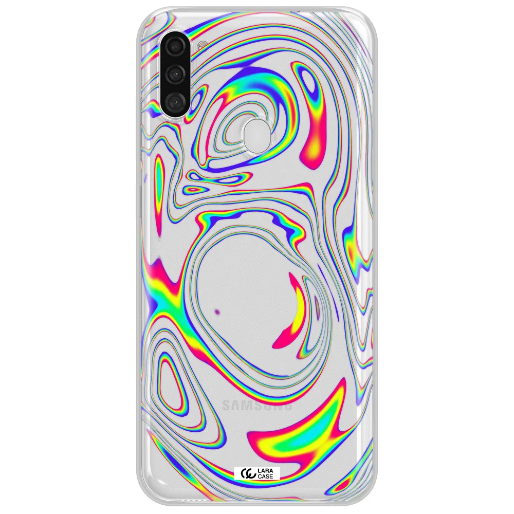 High Vibes Samsung A11 Clear TPU Case