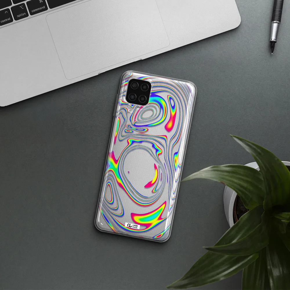 High Vibes Samsung A12 4g Clear TPU Case