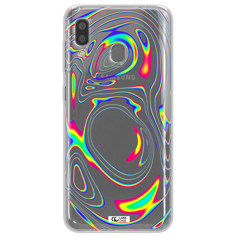 High Vibes Samsung A20 Clear TPU Case