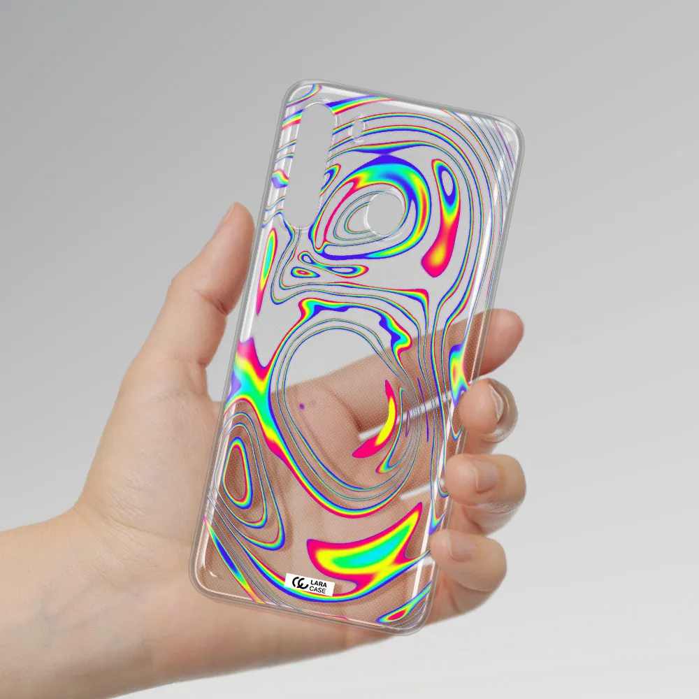 High Vibes Samsung A21 Clear TPU Case