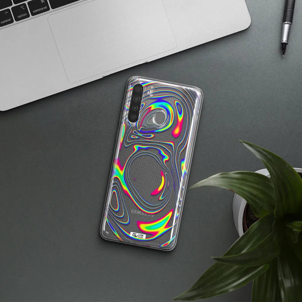 High Vibes Samsung A21 Clear TPU Case