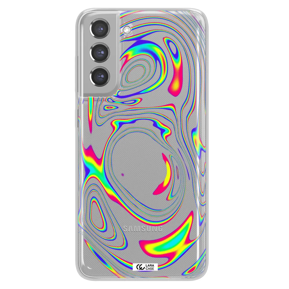 High Vibes Samsung A21 Fe Clear TPU Case
