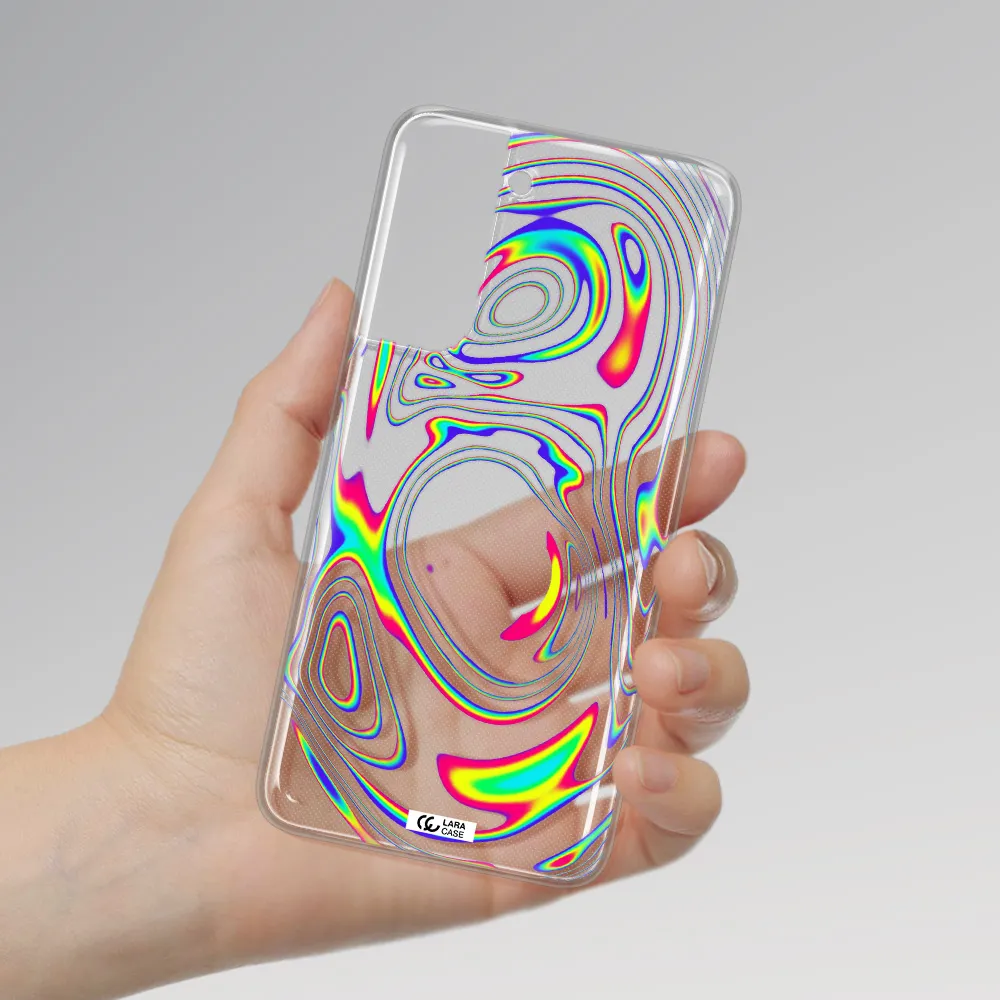 High Vibes Samsung A21 Fe Clear TPU Case