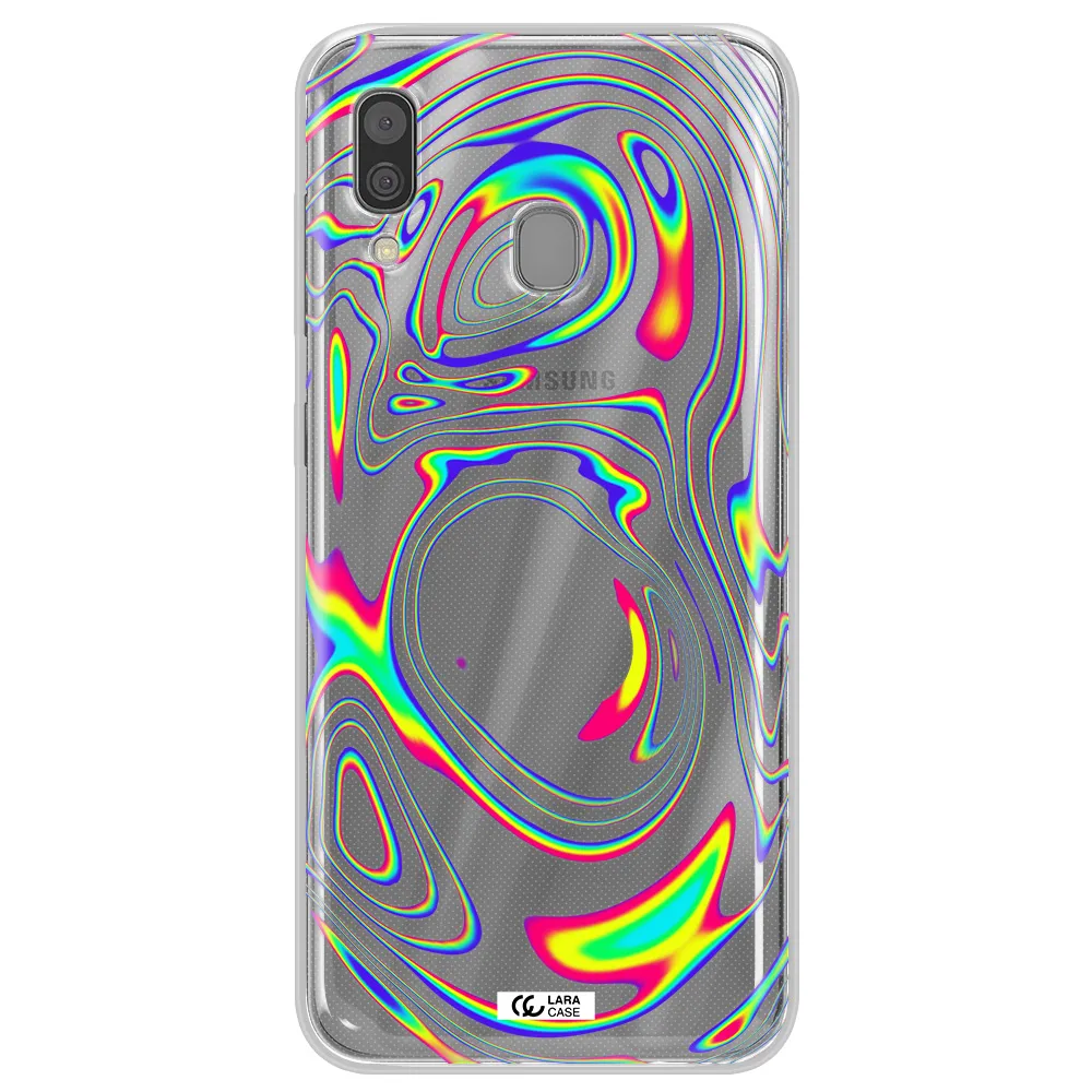 High Vibes Samsung A30 Clear TPU Case