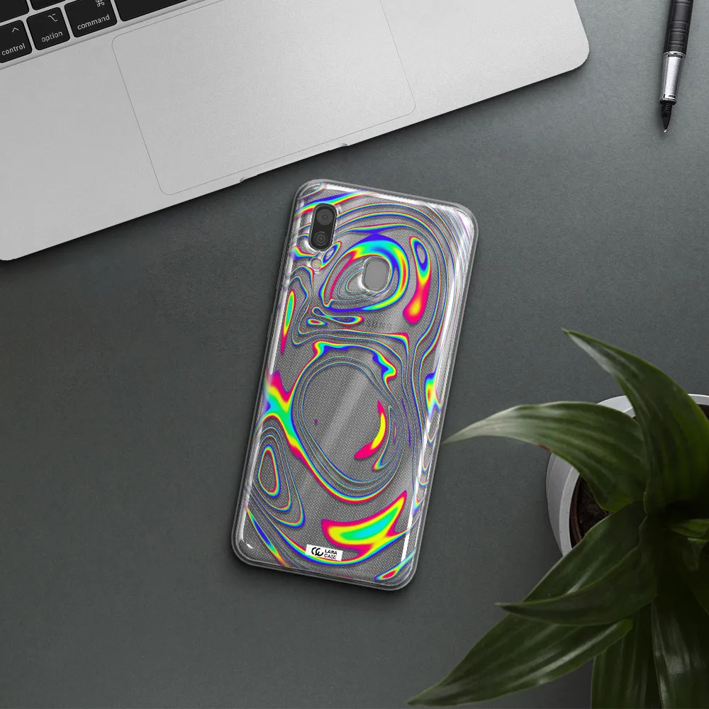 High Vibes Samsung A30 Clear TPU Case