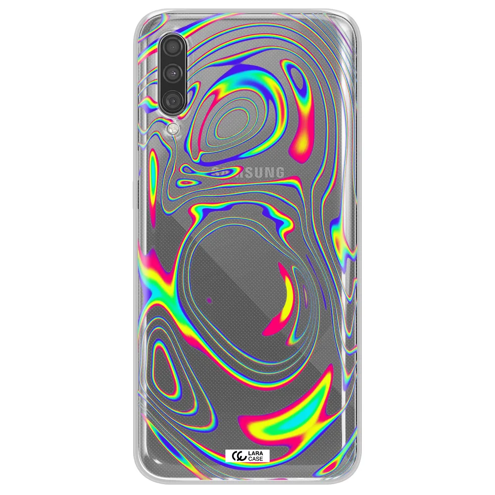 High Vibes Samsung A30S Clear TPU Case