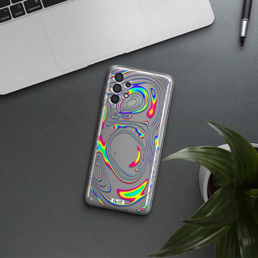 High Vibes Samsung A32 Clear TPU Case