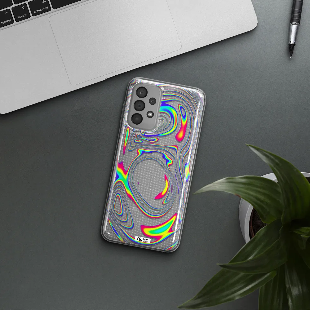 High Vibes Samsung A33 Clear TPU Case
