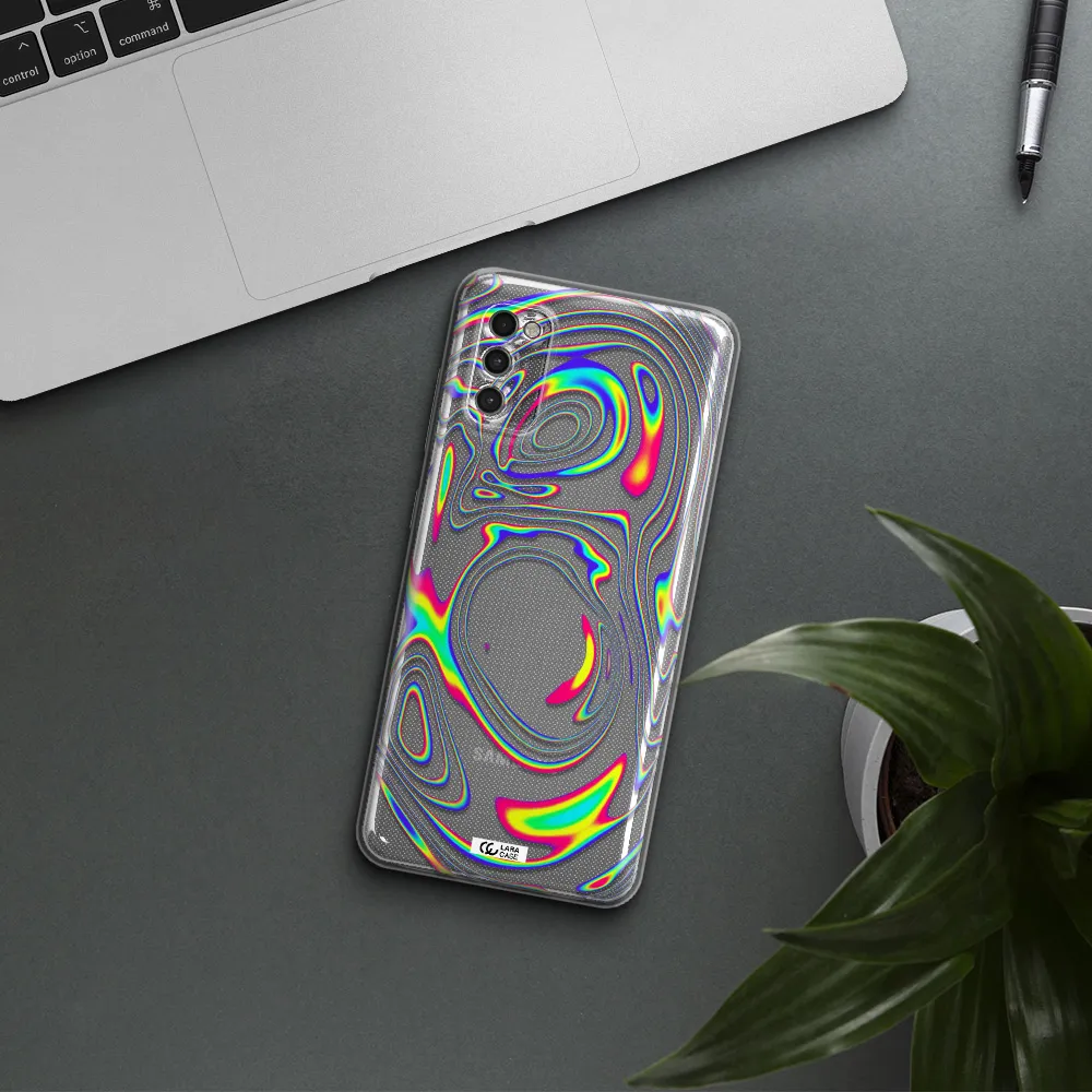 High Vibes Samsung A41 Clear Tpu Case