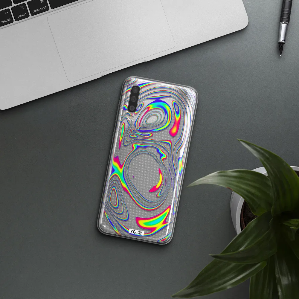 High Vibes Samsung A50 Clear TPU Case