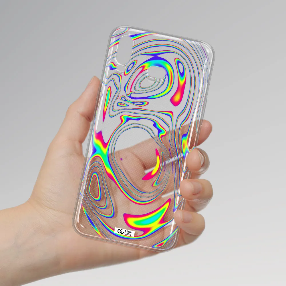 High Vibes Samsung A6S Clear TPU Case