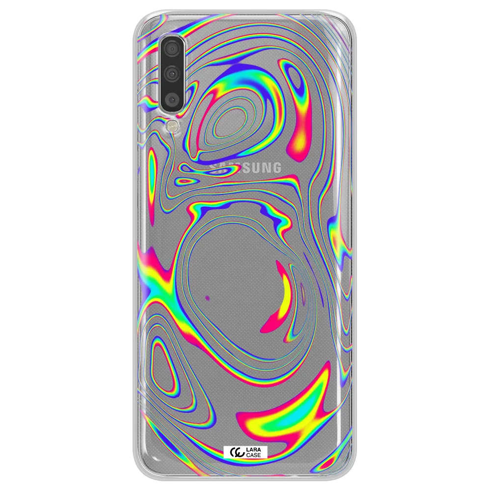 High Vibes Samsung A70 Clear TPU Case