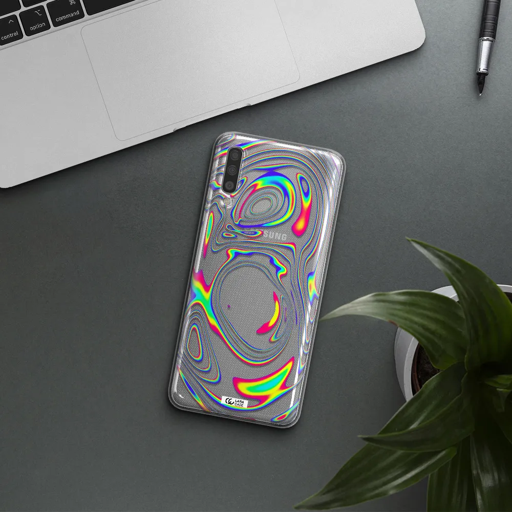 High Vibes Samsung A70S Clear Tpu Case
