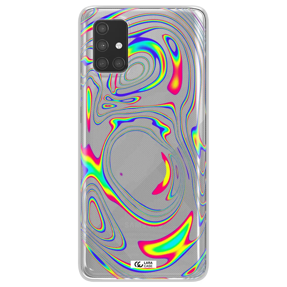 High Vibes Samsung A71 Clear TPU Case