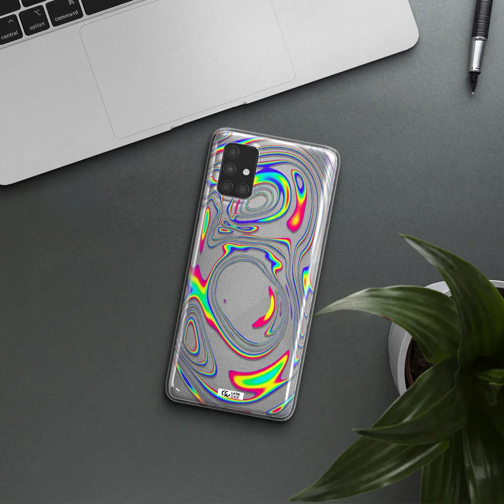High Vibes Samsung A71 Clear TPU Case