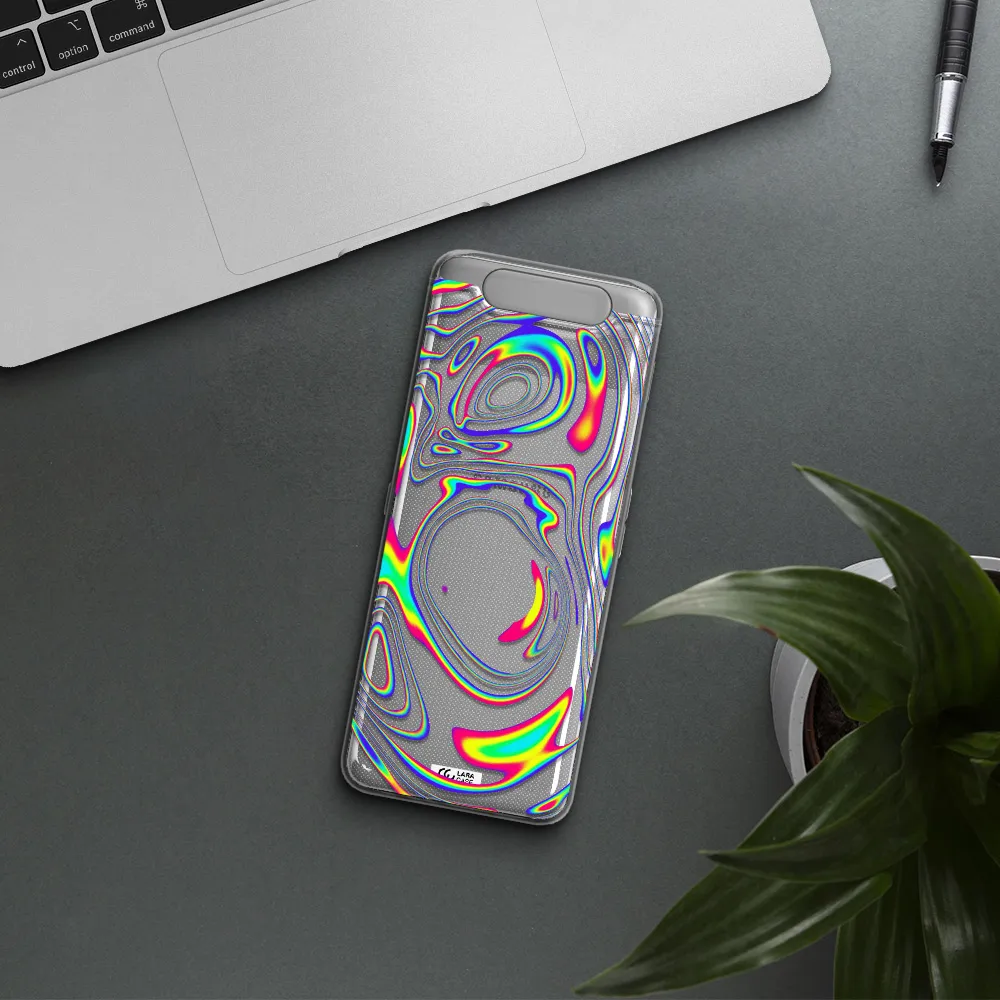 High Vibes Samsung A80 Clear TPU Case