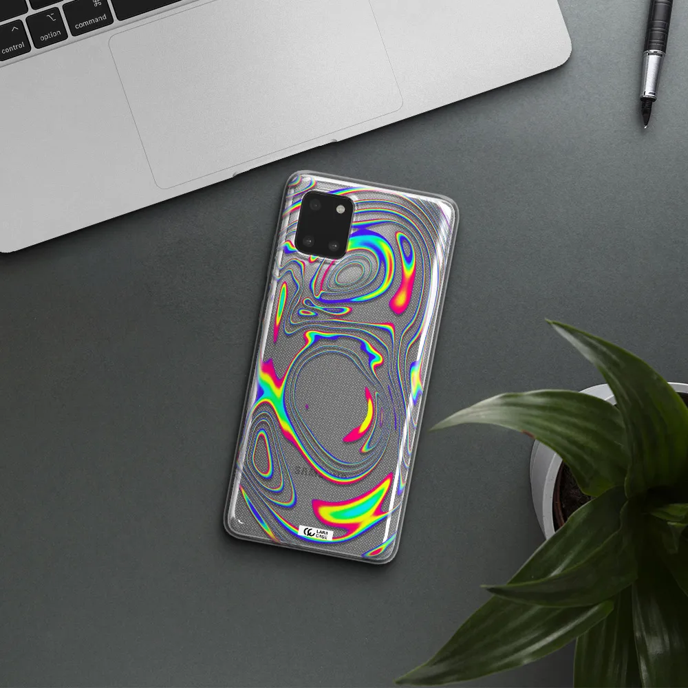 High Vibes Samsung A81 Clear TPU Case