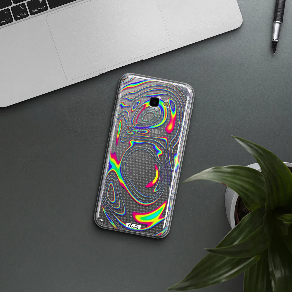 High Vibes Samsung J4 Plus Clear TPU Case