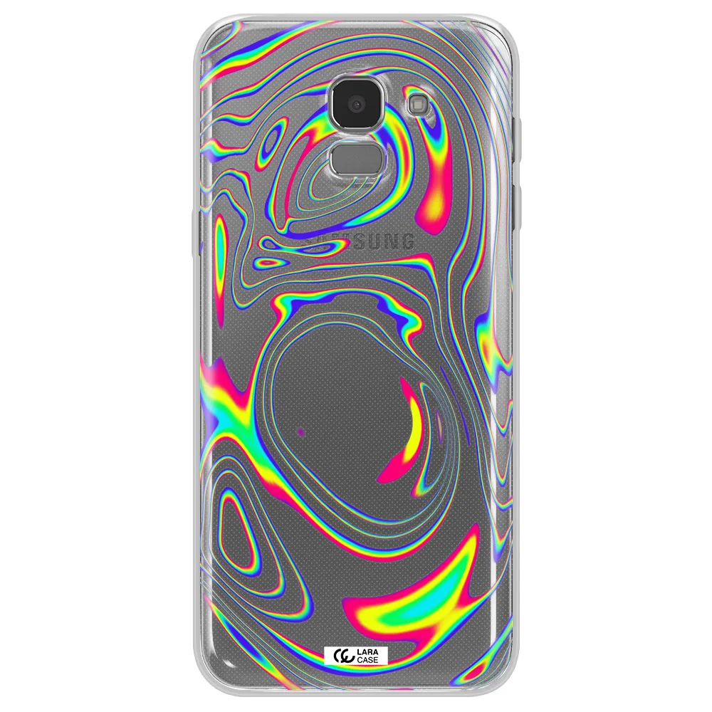 High Vibes Samsung J6 Clear TPU Case