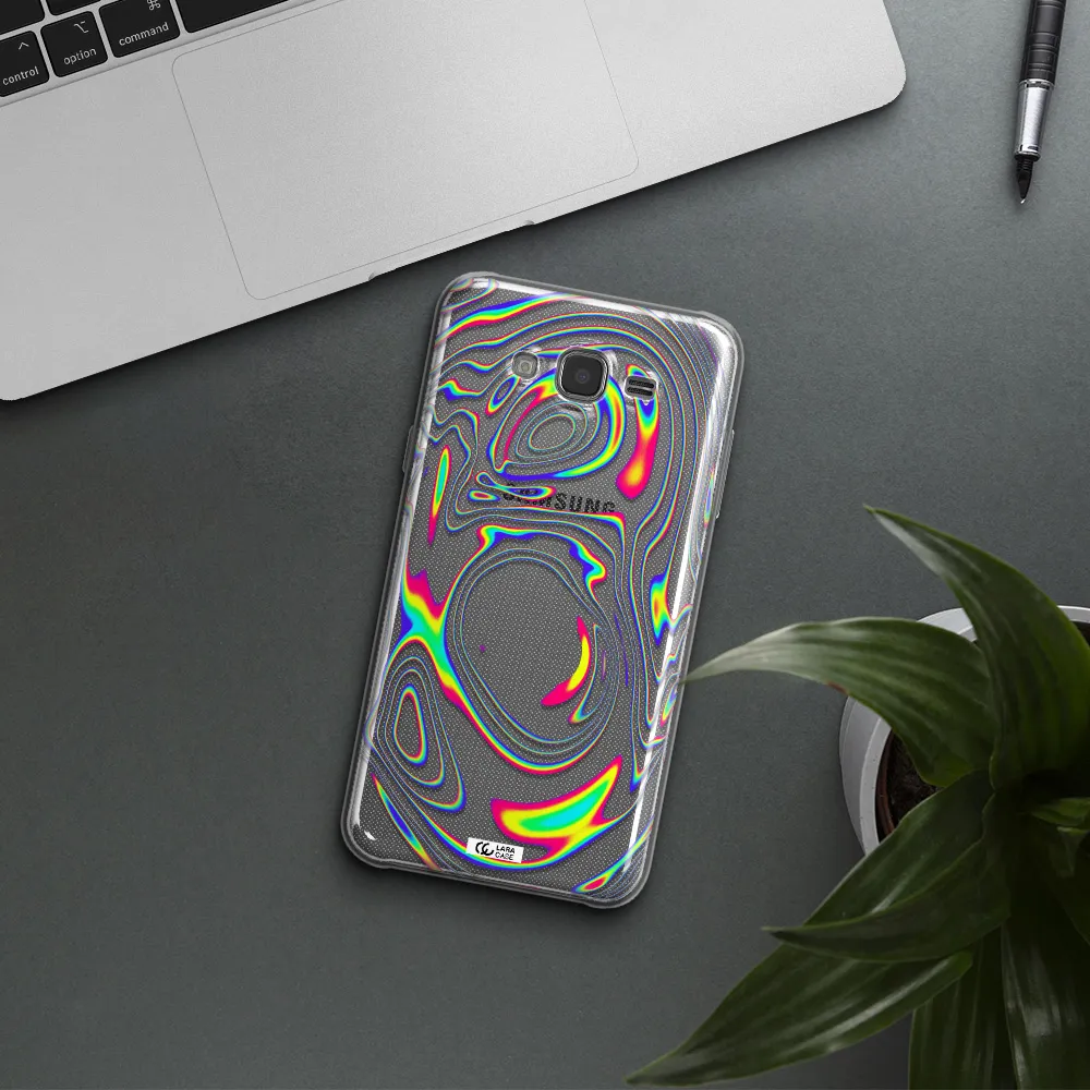 High Vibes Samsung J7 2015 Clear TPU Case