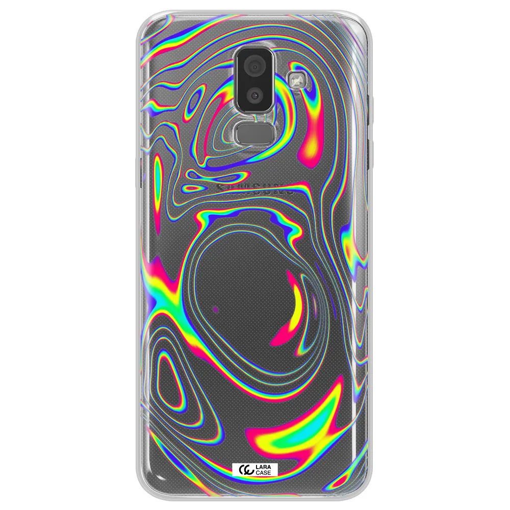 High Vibes Samsung J8 Clear TPU Case
