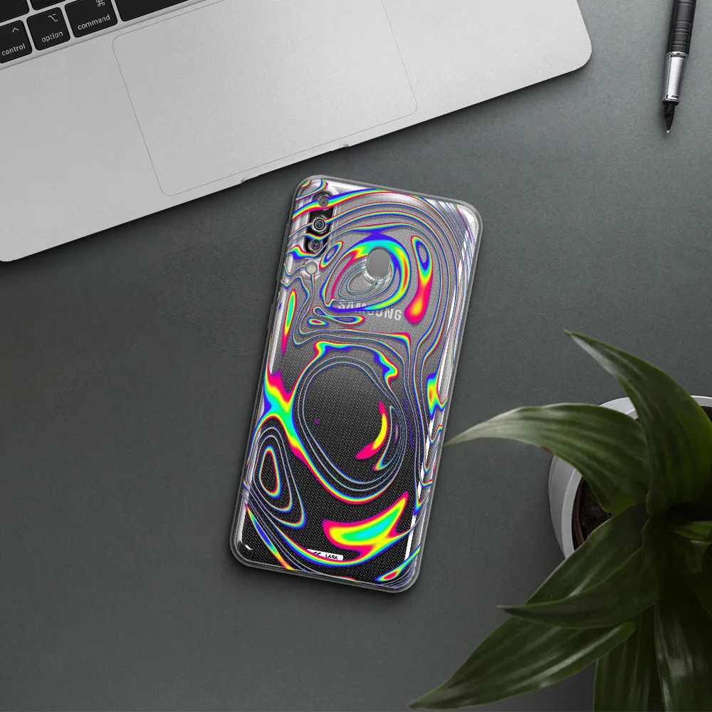 High Vibes Samsung M30 Clear TPU Case