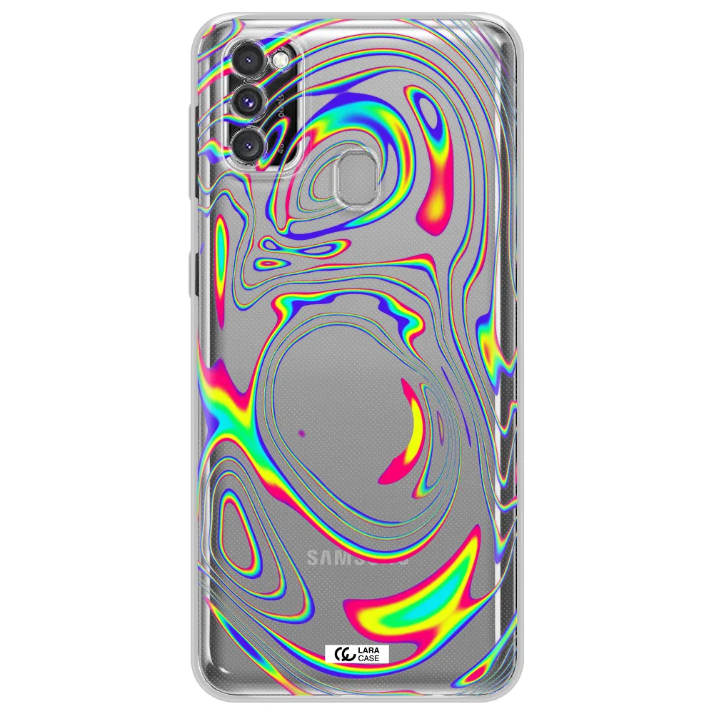 High Vibes Samsung M30S Clear TPU Case