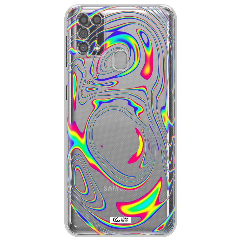 High Vibes Samsung M31 Clear TPU Case