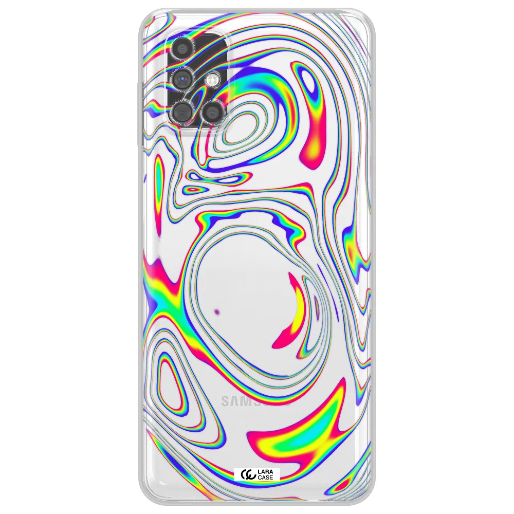 High Vibes Samsung M31S Clear TPU Case