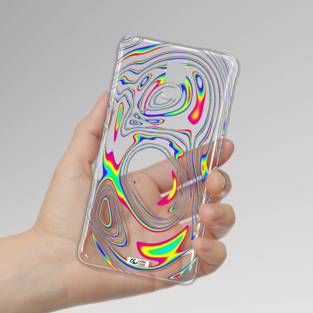 High Vibes Samsung Note 4 Clear TPU Case