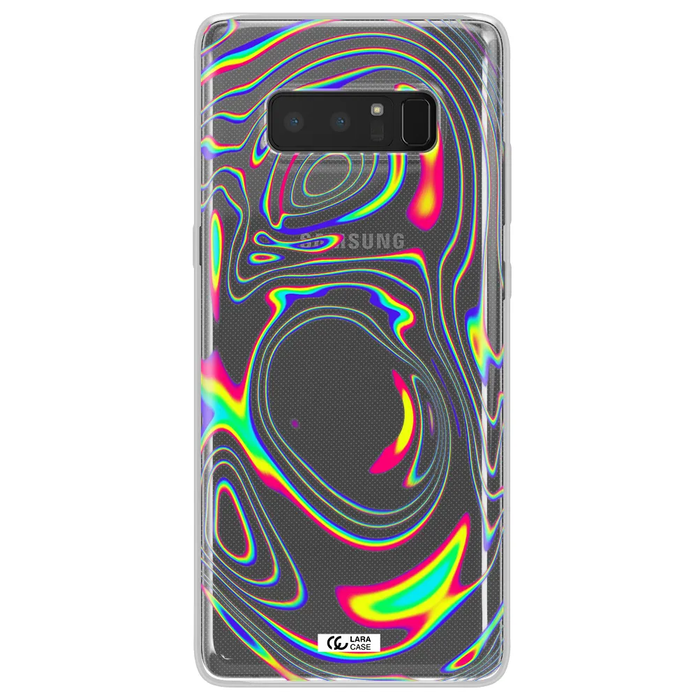 High Vibes Samsung Note 8 Clear TPU Case