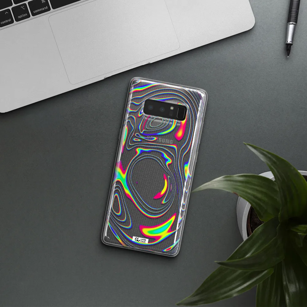 High Vibes Samsung Note 8 Clear TPU Case