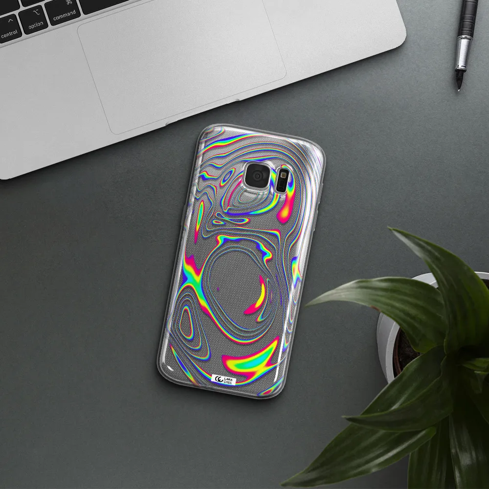 High Vibes Samsung S 7 Clear TPU Case